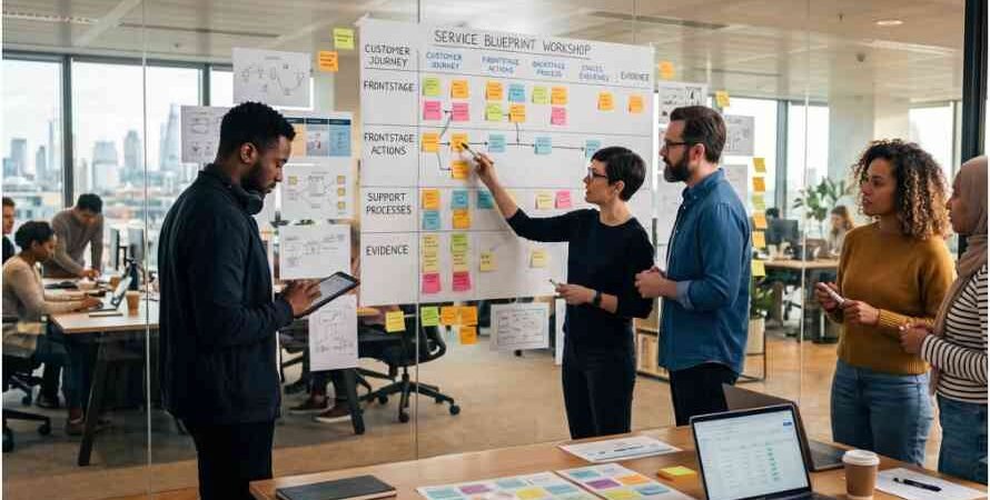 How to Create a Service Blueprint Step by Step