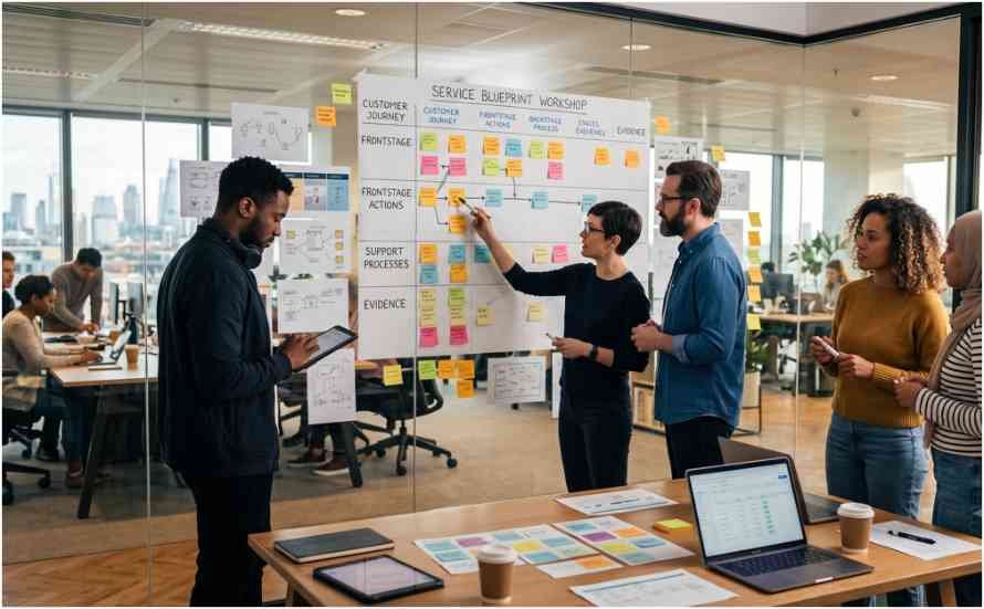 How to Create a Service Blueprint Step by Step