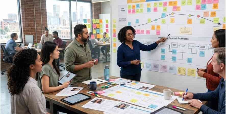 Service Design Process for Improving Customer Experience