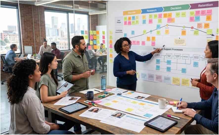 Service Design Process for Improving Customer Experience